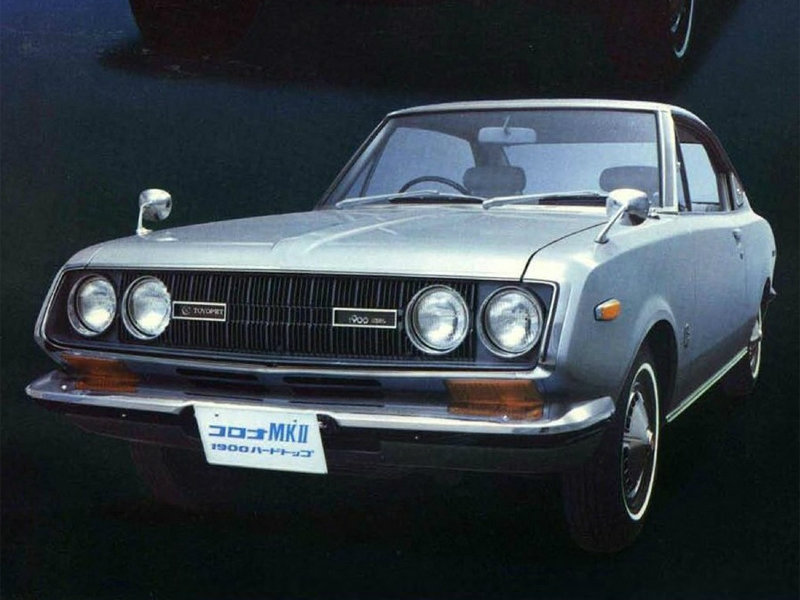 Toyota Mark II (RT70, RT72) 1 поколение, купе (09.1968 - 01.1970)